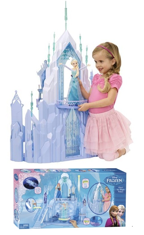 Distribuir versus Hula hoop Hasbro - Frozen Elsa Castillo De Hielo